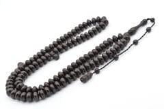 Sistemli Tekerlek Kesim 99 luk Siyah Kuka Tesbih