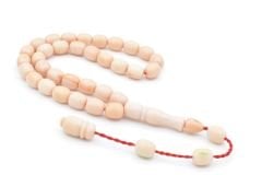 Şükrü Baba Yapımı Bilek Boy Kanayan Bağa Beyaz Katalin Tesbih