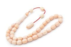 Şükrü Baba Yapımı Bilek Boy Kanayan Bağa Beyaz Katalin Tesbih