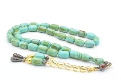 Kapsül Kesim Hareli Turkuaz Beyrut Kehribar Tesbih