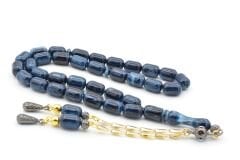 Kapsül Kesim Hareli Lacivert Beyrut Kehribar Tesbih