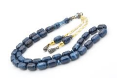 Kapsül Kesim Hareli Lacivert Beyrut Kehribar Tesbih