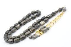 Kapsül Kesim Hareli Gri Beyrut Kehribar Tesbih