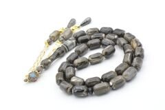 Kapsül Kesim Hareli Gri Beyrut Kehribar Tesbih