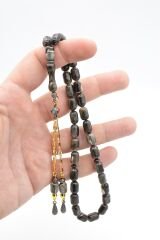 Kapsül Kesim Hareli Gri Beyrut Kehribar Tesbih