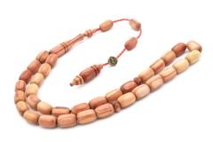 Usta İşi İmzalı Kapsül Kesim Bilek Boy Japon Kiraz Ağacı Tesbih