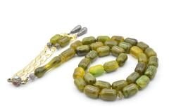 Kapsül Kesim Hareli Yeşil Beyrut Kehribar Tesbih