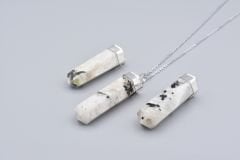 Hakiki Doğal Ay Taşı Kolye Ucu 1.Kalite 006