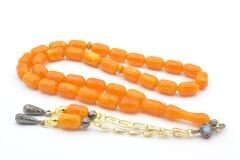 Kapsül Kesim Hareli Turuncu Beyrut Kehribar Tesbih