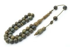 Usta İşi İmzalı Küre Kesim Bilek Boy Pelesenk Ağacı Tesbih 8 Mm