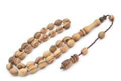 Usta İşi Sistemli Beyzi Kesim İri Boy Mis Kokulu Öd Ağacı Tesbih