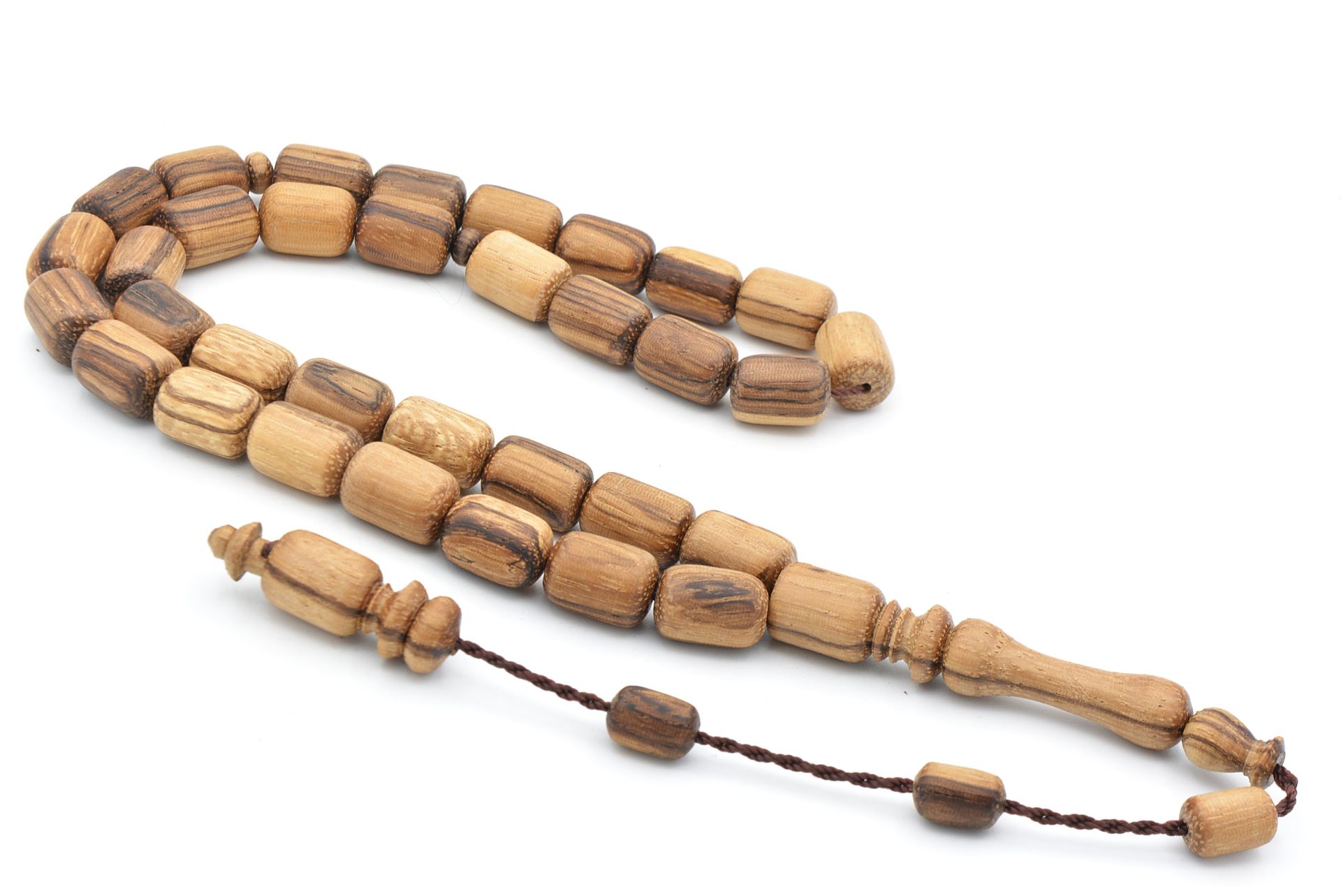 Usta İşi Sistemli Kapsül Kesim İri Boy Mis Kokulu Öd Ağacı Tesbih