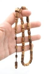 Usta İşi Sistemli Kapsül Kesim İri Boy Mis Kokulu Öd Ağacı Tesbih