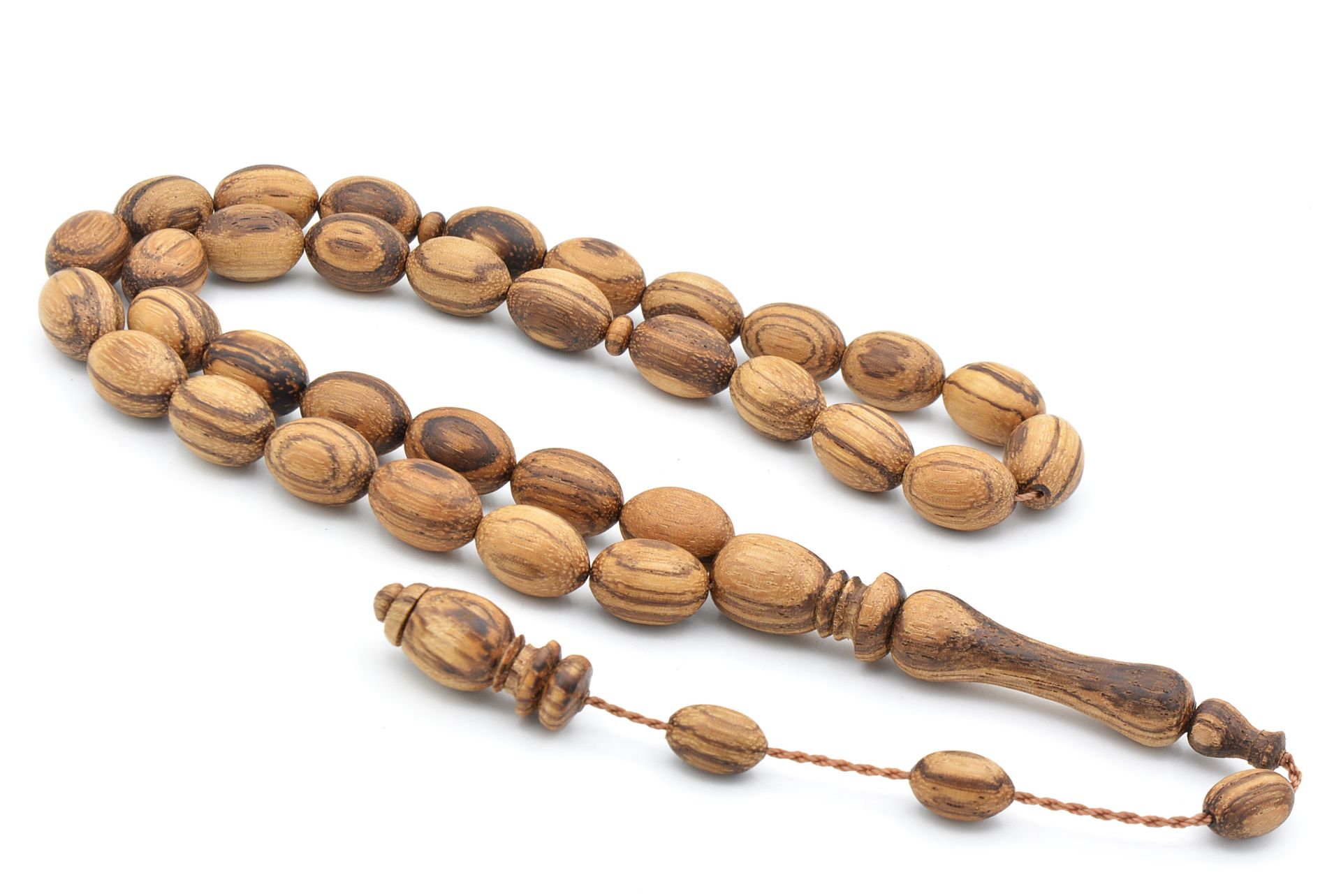 Usta İşi Sistemli Beyzi Kesim Dev Boy Mis Kokulu Öd Ağacı Tesbih