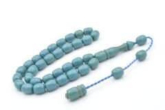 Şükrü Baba Yapımı Bilek Boy Mavi Katalin Tesbih