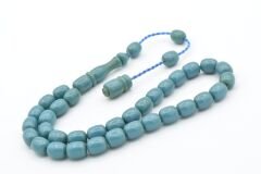 Şükrü Baba Yapımı Bilek Boy Mavi Katalin Tesbih