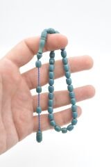 Şükrü Baba Yapımı Bilek Boy Mavi Katalin Tesbih