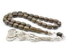 Kapsül Kesim İri Boy Hareli Yeşil Katalin Tesbih