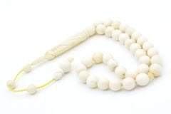 Sistemli Küre Kesim Günlük Boy Balina Kemiği Tesbih 8 Mm