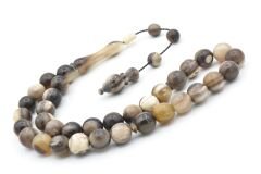 Sistemli Küre Kesim Bufalo Boynuzu Tesbih 10 Mm