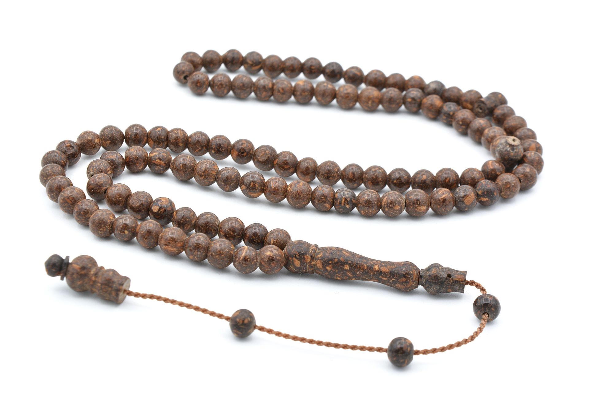 Sistemli Küre Kesim Kokulu 99 Luk Tarçın Tesbih 5 Mm