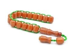 Zeyzun Usta Yapımı Kapsül Kesim Turuncu Sıkma Kehribar Zaza Tesbih