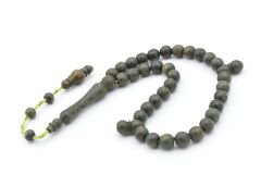 Sistemli Küre Kesim Bilek Boy Yeşil Pelesenk Ağacı Tesbih 7 Mm