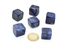 HAKİKİ KÜP KESİM DOĞAL SODALİT TAŞI KAYA PARÇASI 1.KALİTE