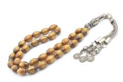 Arpa Kesim Hakiki Doğal Altın Mercan Tesbih