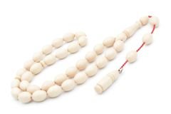 Şükrü Baba İmzalı Beyzi Kesim İri Boy Beyaz Katalin Tesbih