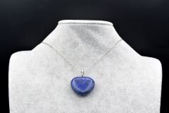 DOĞAL KALP LAPİS LAZULİ KOLYE UCU 1.KALİTE 001