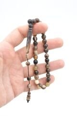 Sistemli Küre Kesim Bilek Boy Bufalo Boynuzu Tesbih