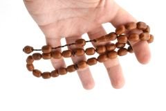 Usta İşi Sistemli Kapsül Kesim Andız Ağacı Tesbih İri Boy