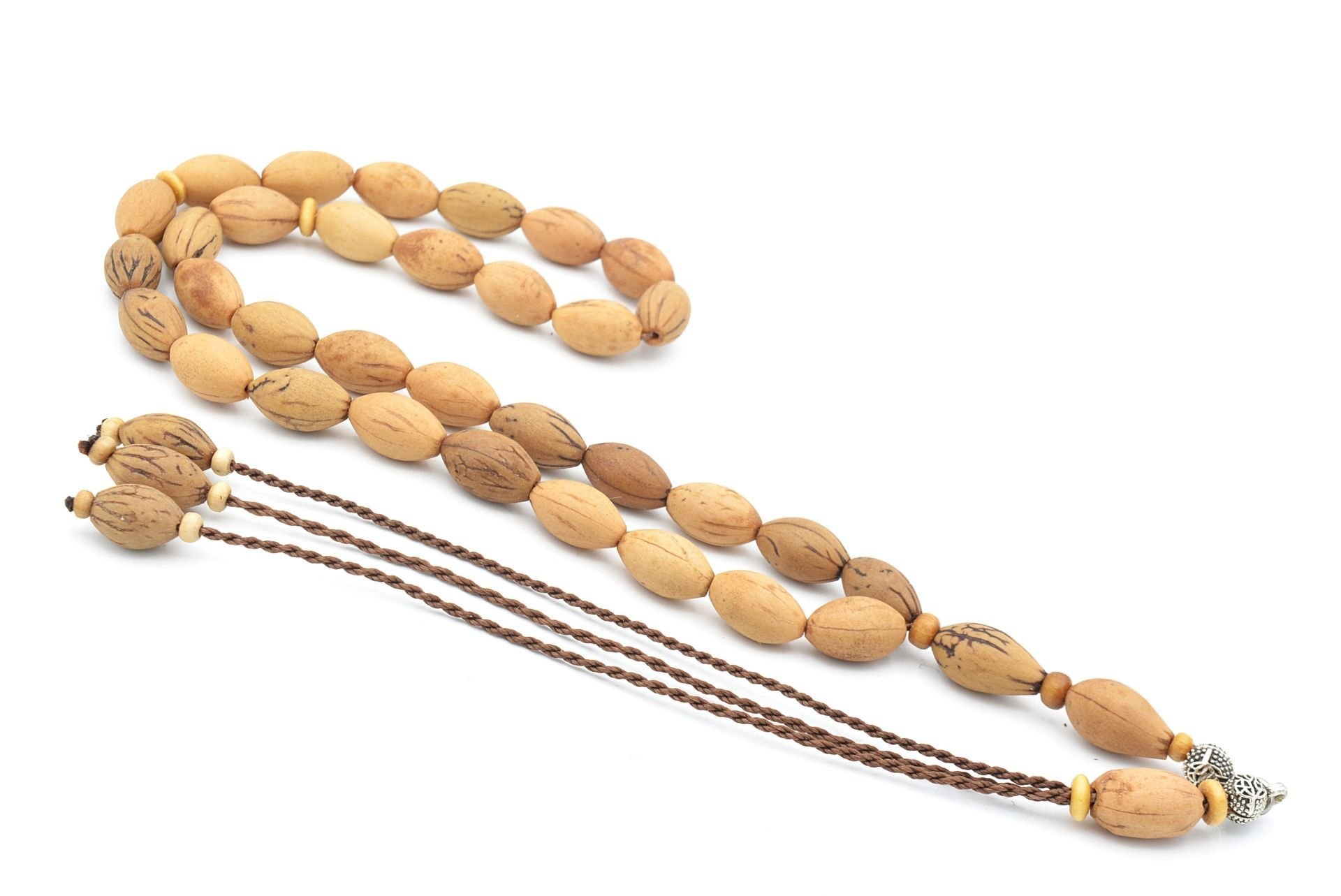 Turan Erdiren Usta İşi İri Boy Zeytin Çekirdeği Tesbih