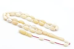 Sistemli Beyzi Kesim İri Boy Balina Kemiği Tesbih