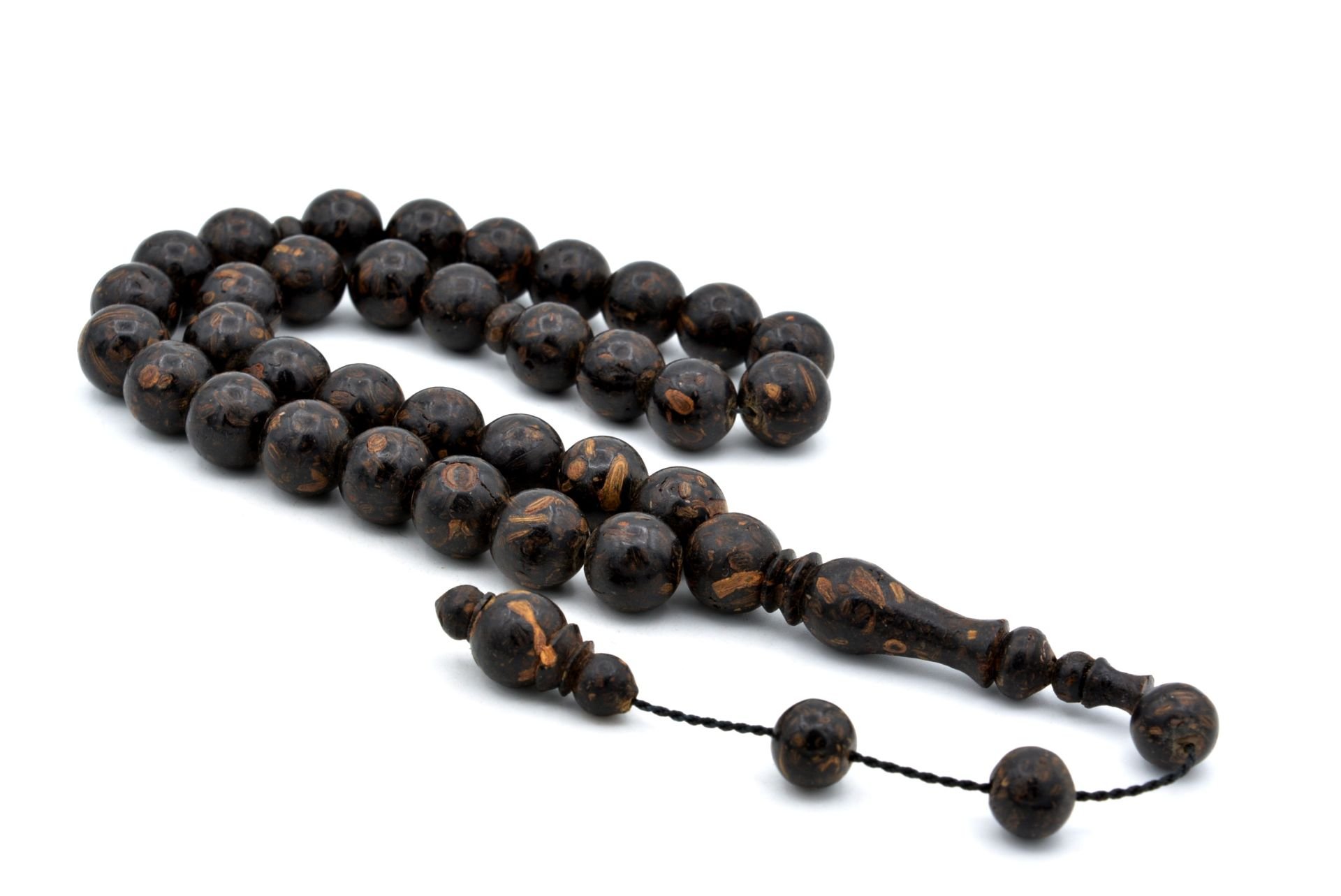 USTA İŞİ SİSTEMLİ KÜRE KESİM MİS KOKULU KARANFİL TESBİH İRİ BOY 002