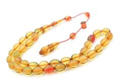 USTA İMZALI SİSTEMLİ BEYZİ MODEL KARIŞIK RENK SIKMA KEHRİBAR TESBİH 144