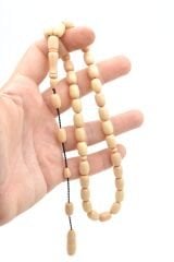 Sistemli Kapsül Kesim İri Boy Beyaz Katalin Tesbih