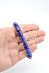 Hakiki Doğal Kapsül Model Lapis Lazuli Bileklik