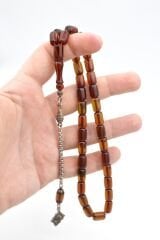 ARNAVUT KAMÇILI KESME MODEL YEŞİL SIKMA KEHRİBAR TESBİH 036