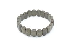 Rolex Model Oval Kesim Hakiki Pirit Taşı Bileklik