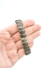 Rolex Model Oval Kesim Hakiki Pirit Taşı Bileklik