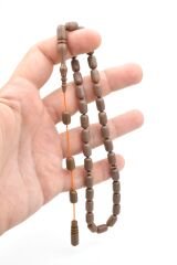 USTA İŞİ SİSTEMLİ KAPSÜL KESİM LİLA SIKMA KEHRİBAR TESBİH 129