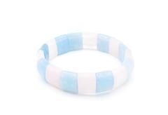 Rolex Model Hakiki Pembe Kuvars Akuamarin Taşı Bileklik