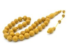 USTA İŞİ SİSTEMLİ KÜRE KESİM ZENCEFİL TESBİH İRİ BOY 003