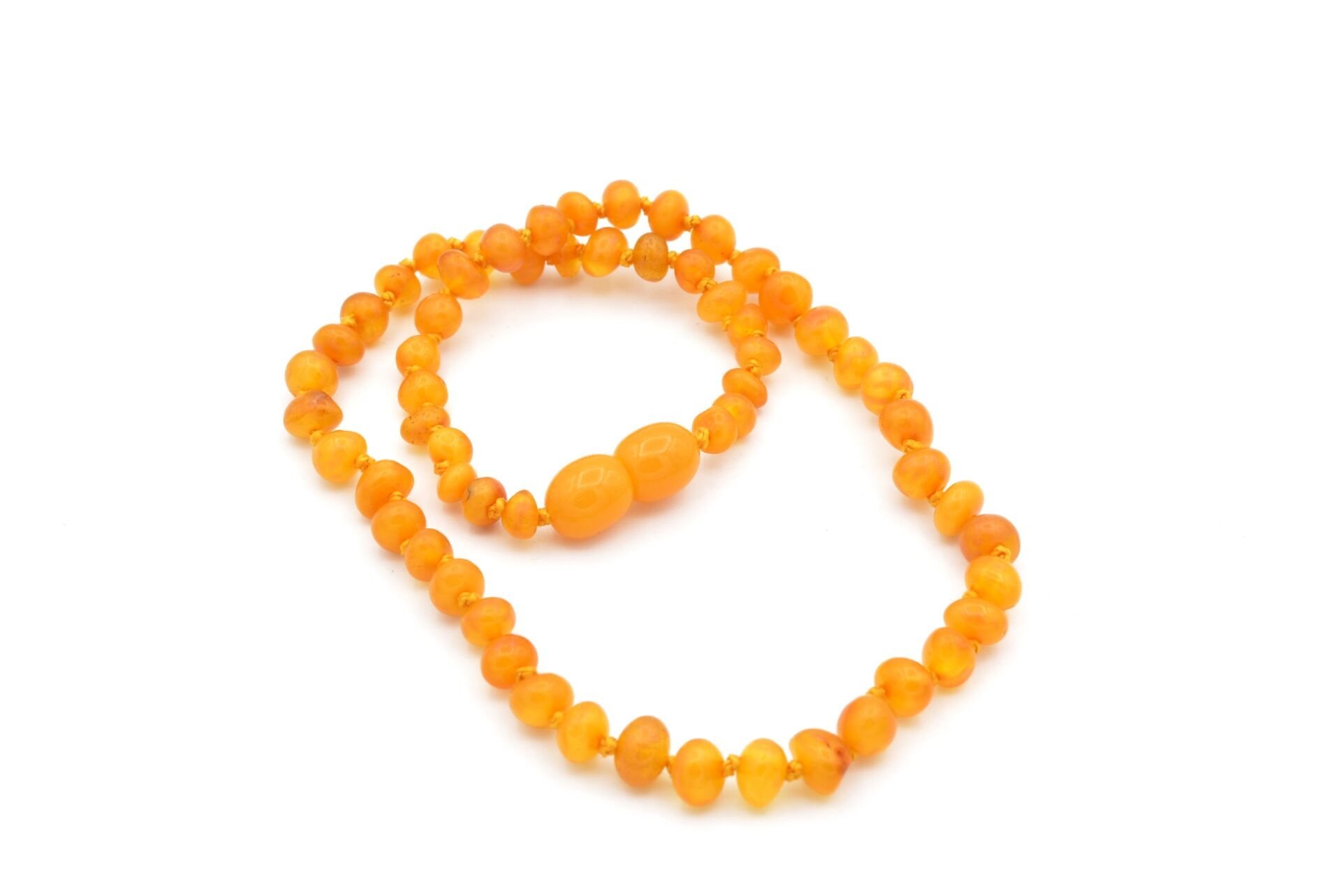 Hakiki Sertifikalı Kehribar Bebek Diş Kolyesi 4 Gr. 002