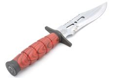 30 Cm Halmak Bordo Avcı Rambo Bıçağı