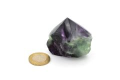 HAKİKİ DOĞAL FLORİT KAYA OBELİSK 155 GRAM 1.KALİTE