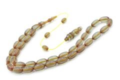 Mehmet Emin Ceylan Yapımı Mavi Çubuk Katalin Tesbih