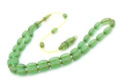 Mehmet Emin Ceylan Yapımı Yeşil Çubuk Katalin Tesbih